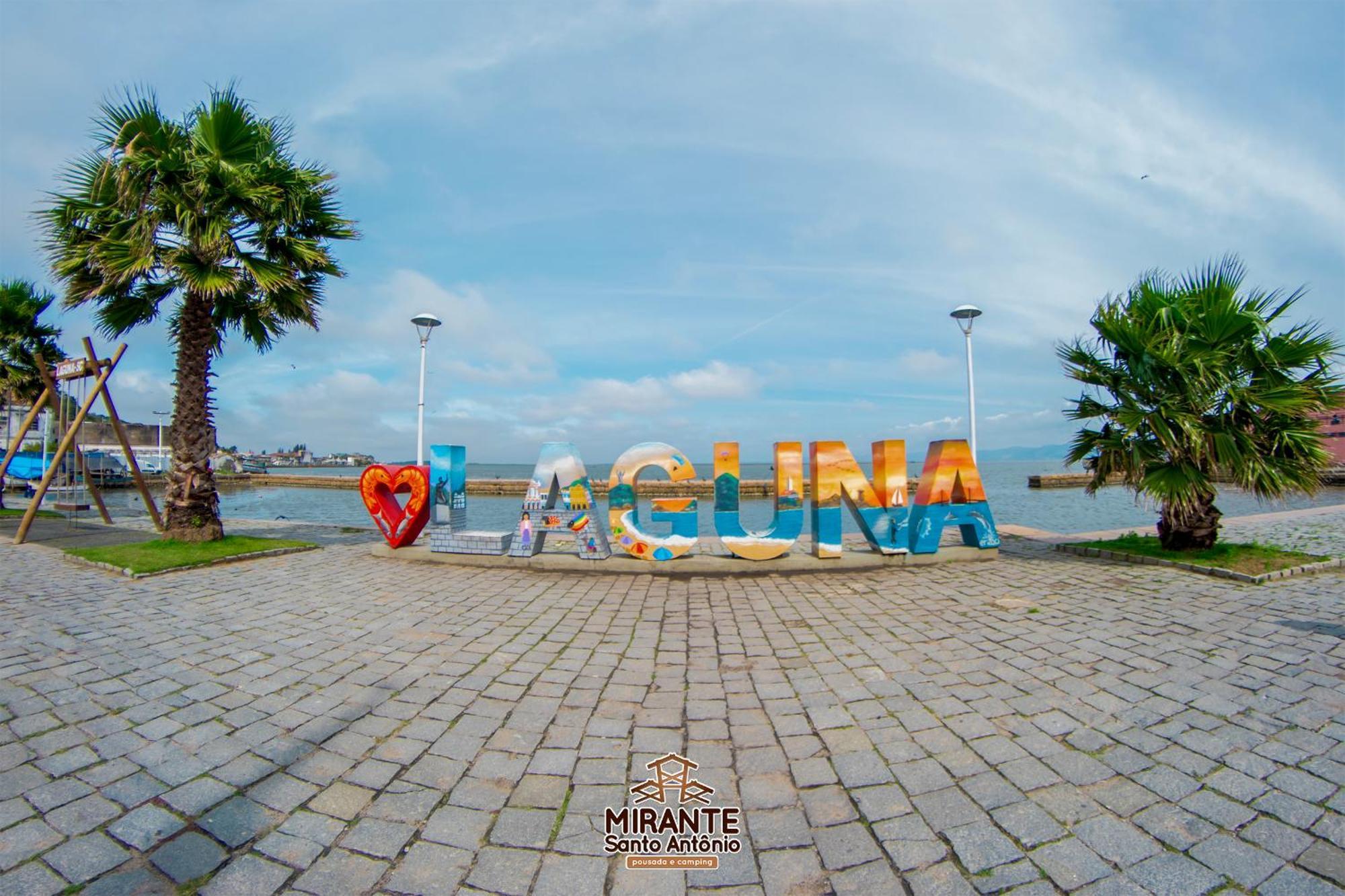 Mirante Santo Antonio Pousada E Camping Laguna Exterior foto