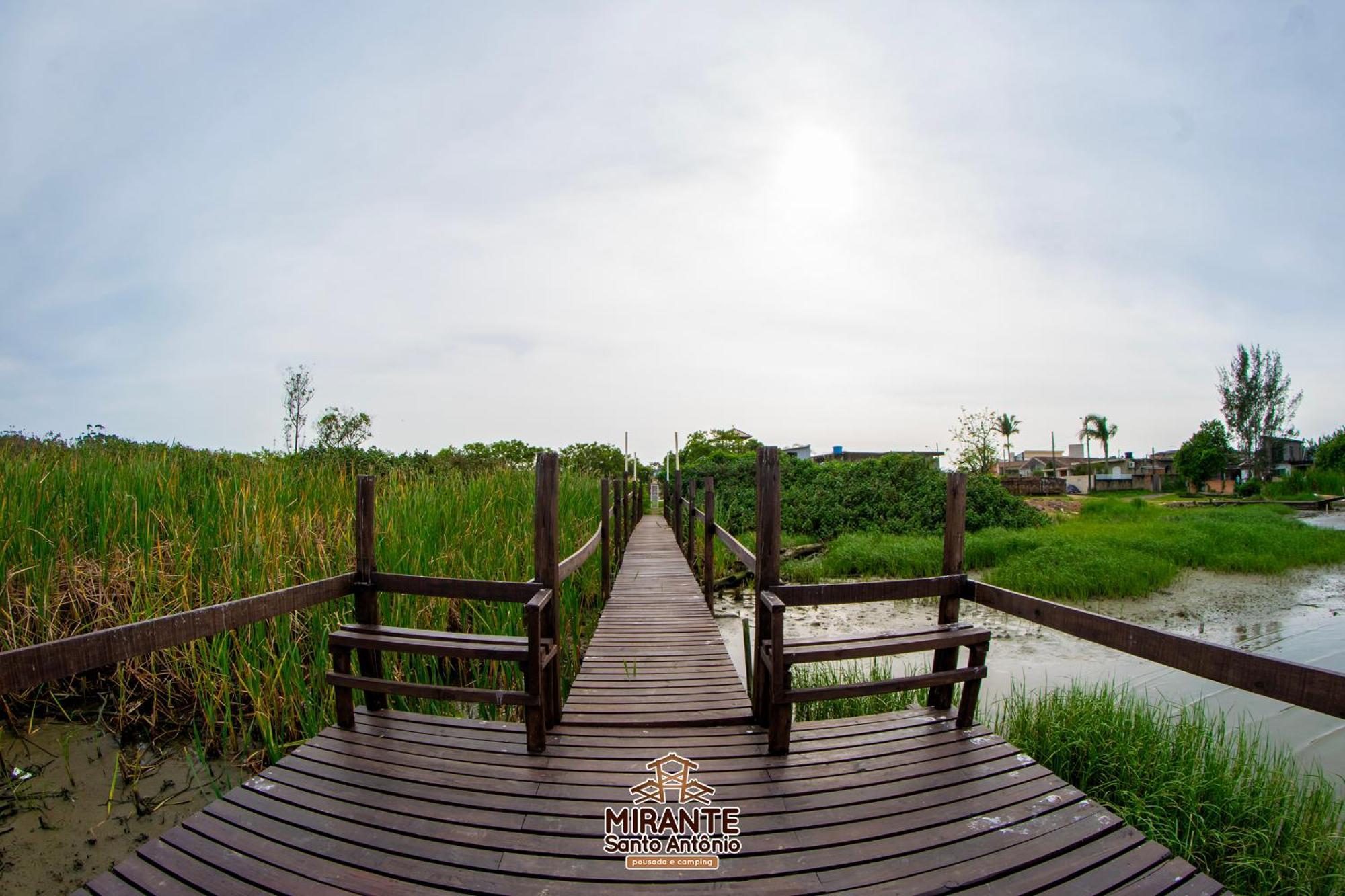 Mirante Santo Antonio Pousada E Camping Laguna Exterior foto