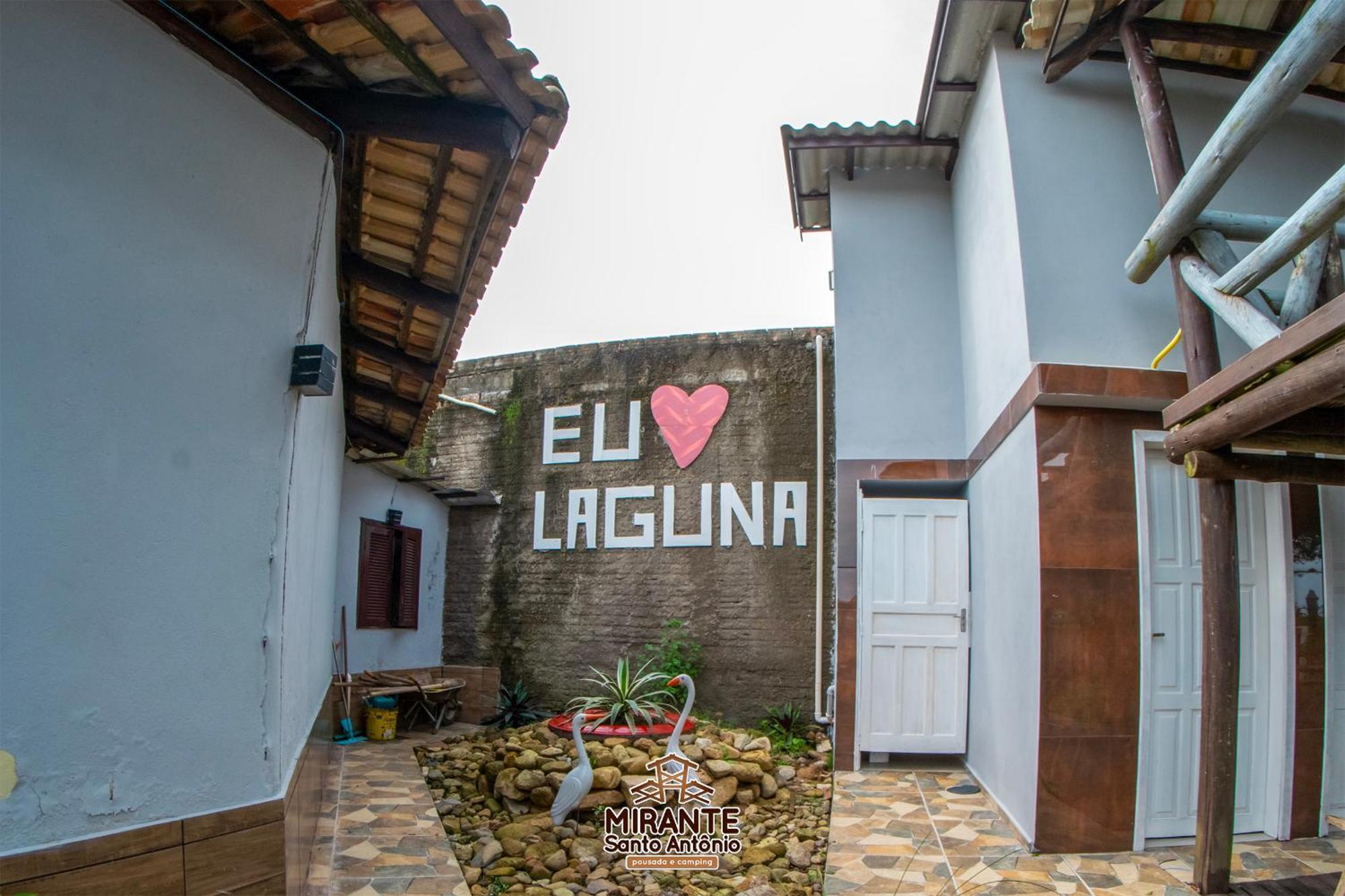 Mirante Santo Antonio Pousada E Camping Laguna Exterior foto