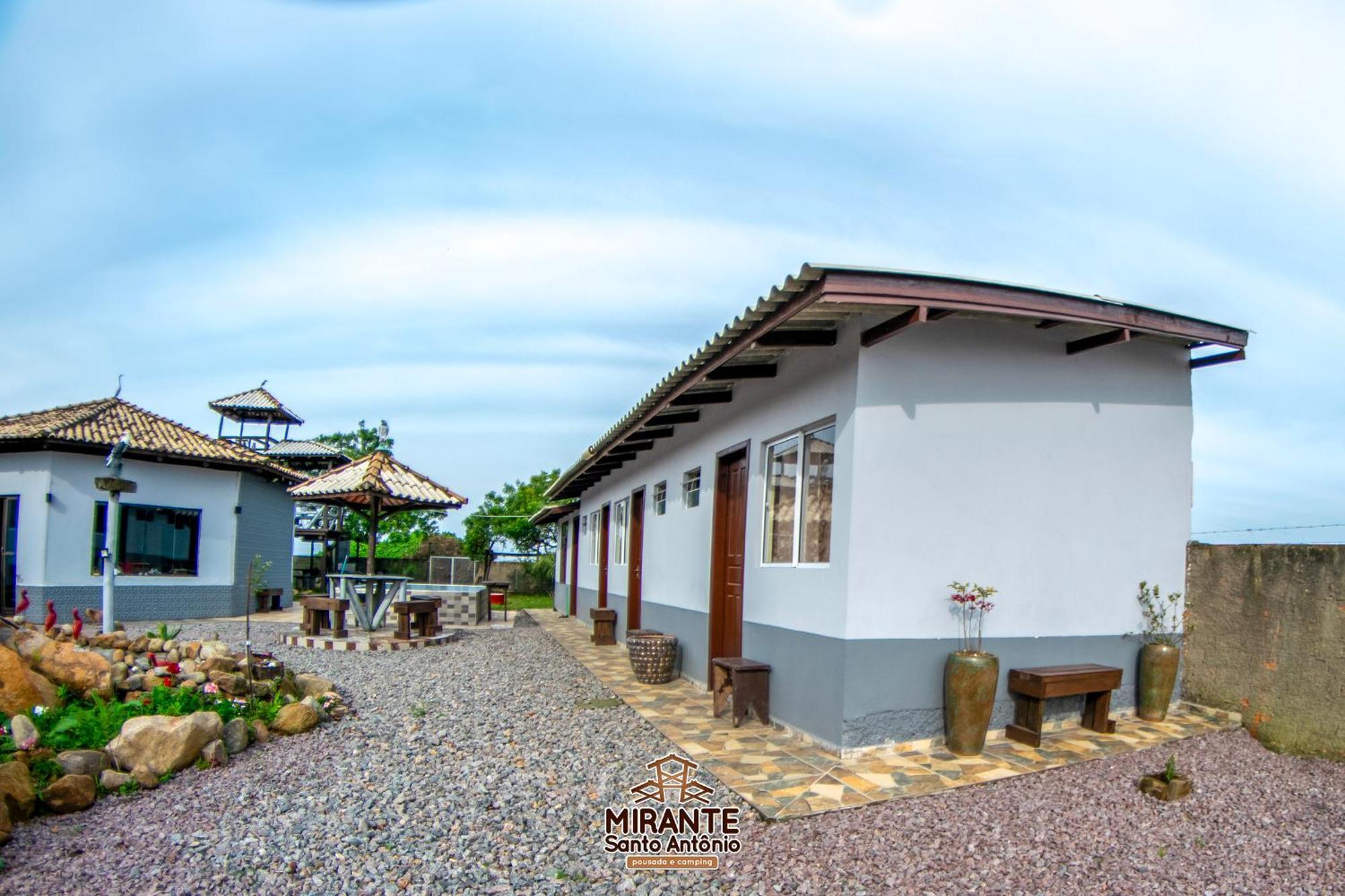 Mirante Santo Antonio Pousada E Camping Laguna Exterior foto